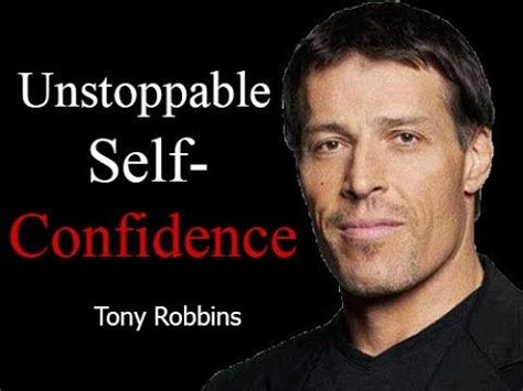 tony robbins self confidence|How To Be Confident .
